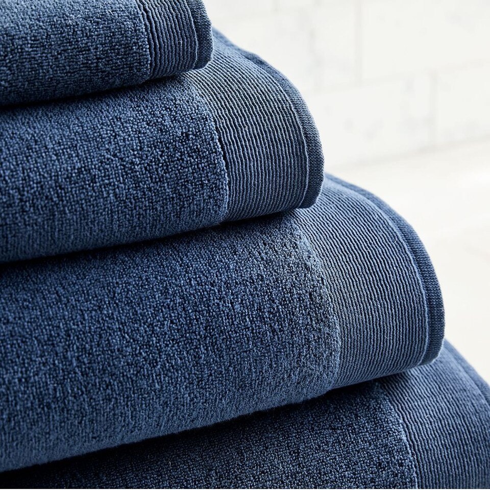 Organic Luxury Fibrosoft™ Towels Midnight West Elm Australia
